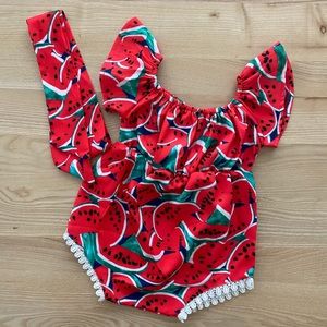 boutique watermelon romper